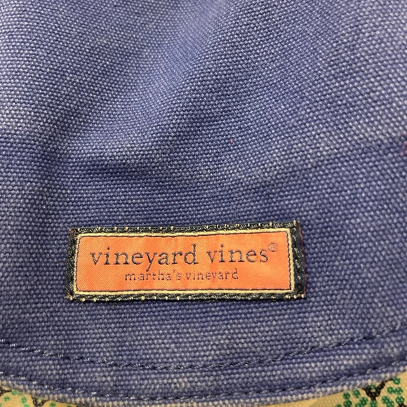 Vineyard Vines Blue and White Patterned Backpack - Picture 14 of 16